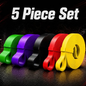 TPE Resistance Bands Set with Handles and Accessories