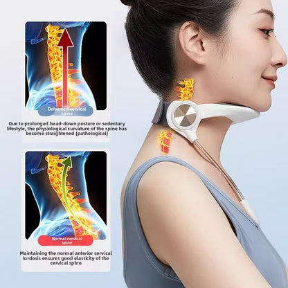 Adjustable Cervical Neck Traction Support Device