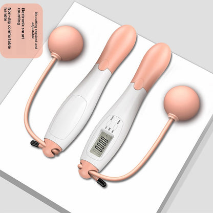 Intelligent Cordless Counting Skipping Rope with Weighted Ball
