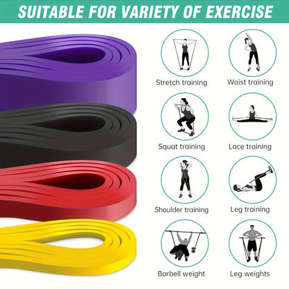 TPE Resistance Bands Set with Handles and Accessories